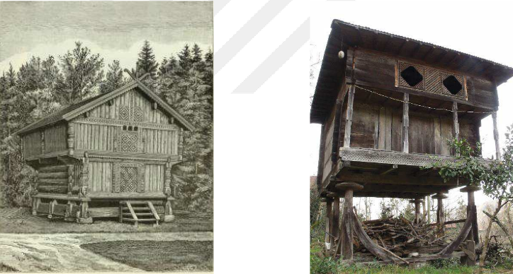 Şalpazarı Serenderleri (Tekirler) Nedir? Karadeniz Ahşap Ambar Mimarisi İncelemesi