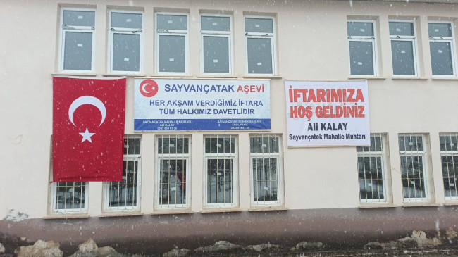 Sayvançatak Aşevi 9 Yıldır Ramazan Sofralarını Kuruyor